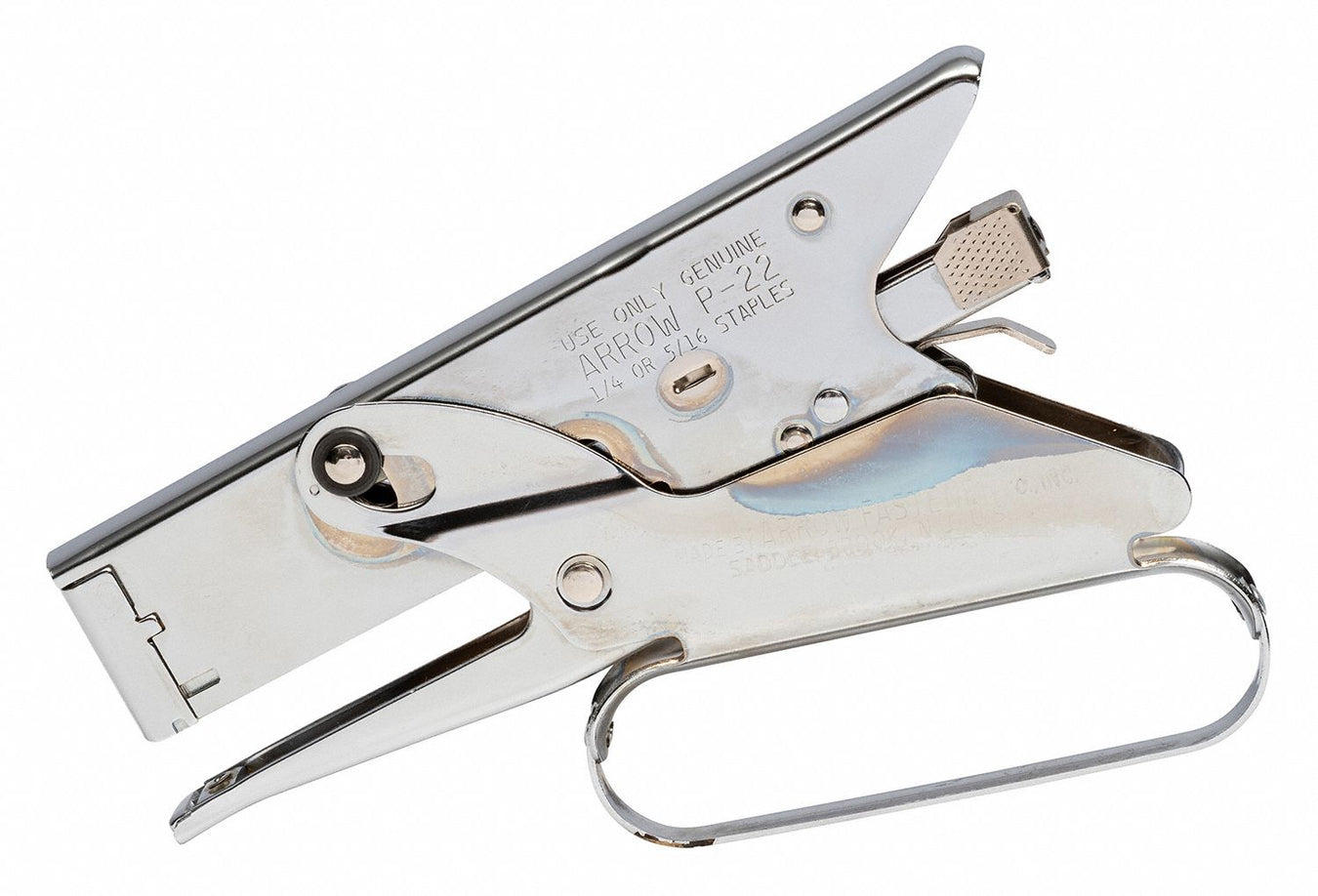 Plier Stapler Manual Heavy Dty Flat Crwn