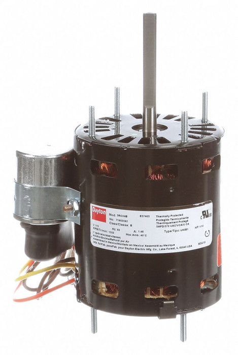 Motor 1/10 HP 1550 rpm 3.3 115V