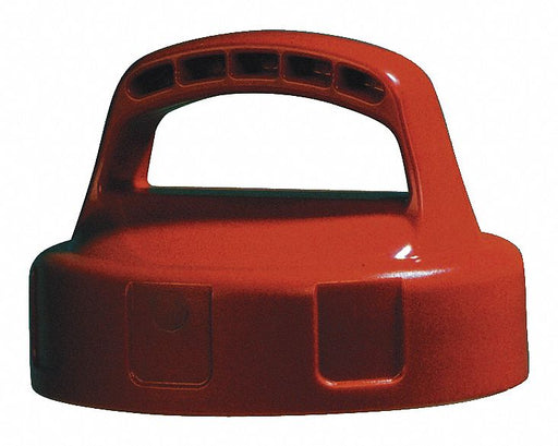 G3511 Storage Lid Orange Plastic 4 in H