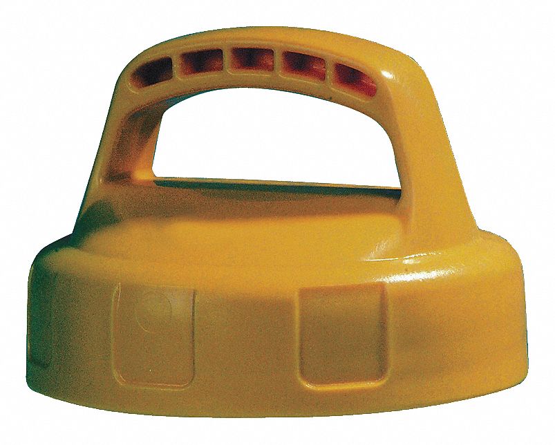 G3511 Storage Lid Yellow Plastic 4 in H
