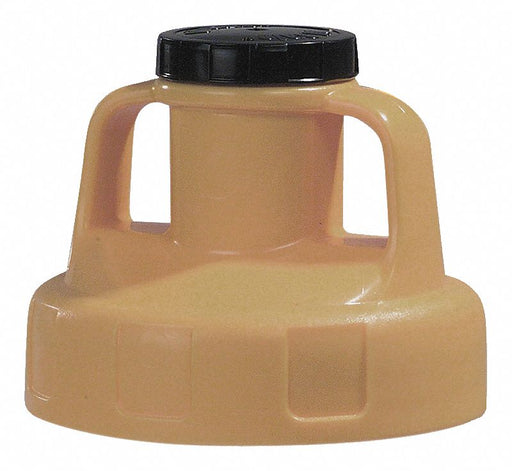 G3512 Utility Lid Tan Plastic 4 3/4 in H