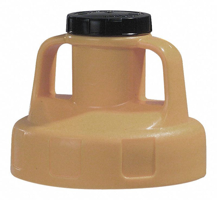 G3512 Utility Lid Tan Plastic 4 3/4 in H