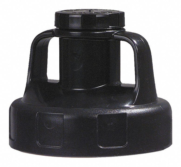 G3512 Utility Lid Black Plastic 4 3/4 in H