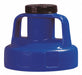 G3512 Utility Lid Blue Plastic 4 3/4 in H