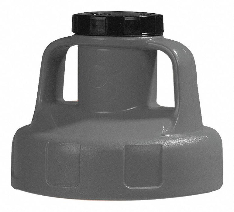 G3512 Utility Lid Gray Plastic 4 3/4 in H