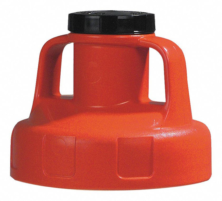 G3512 Utility Lid Orange Plastic 4 3/4 in H