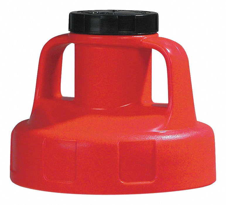 G3512 Utility Lid Red Plastic 4 3/4 in H