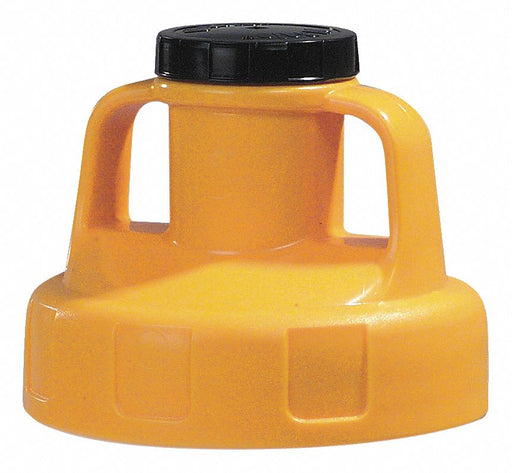 G3512 Utility Lid Yellow Plastic 4 3/4 in H