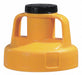 G3512 Utility Lid Yellow Plastic 4 3/4 in H
