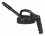 G3513 Stretch Spout Lid Black Plastic