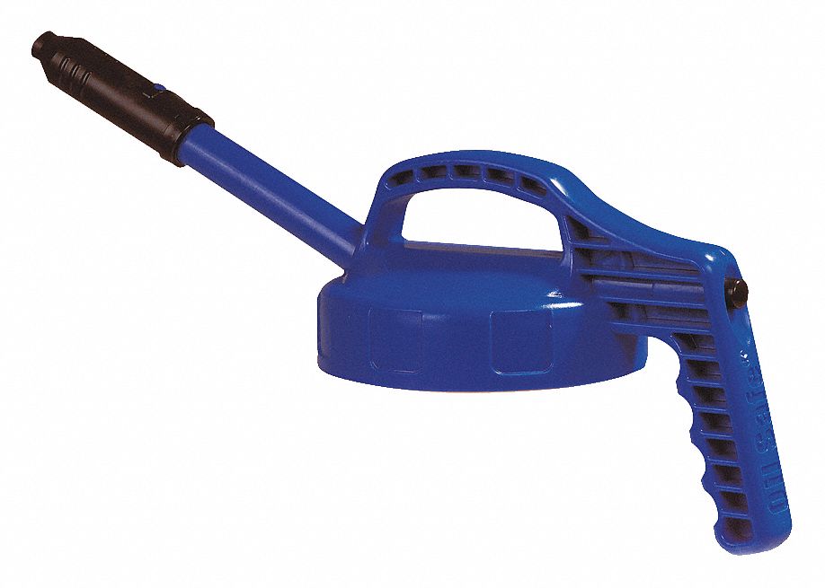 G3513 Stretch Spout Lid Blue Plastic