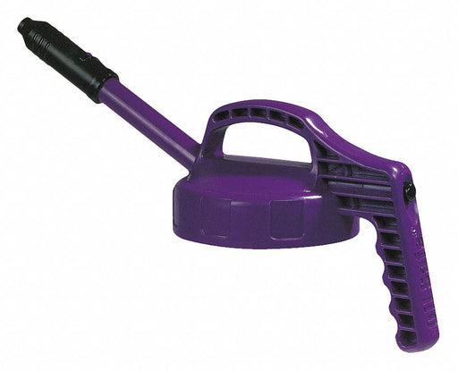 G3513 Stretch Spout Lid Purple Plastic