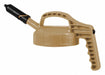 G3514 Mini Spout Lid Tan Plastic 7 1/2 in H