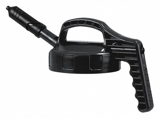 G3514 Mini Spout Lid Black Plastic 7 1/2 in H