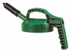 G3514 Mini Spout Lid Green Plastic 7 1/2 in H