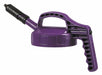 G3514 Mini Spout Lid Purple Plastic 7 1/2 in H