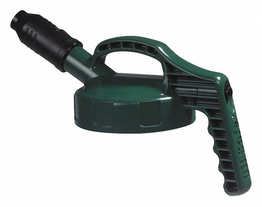 G3515 Stumpy Spout Lid Green Plastic