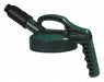 G3515 Stumpy Spout Lid Green Plastic