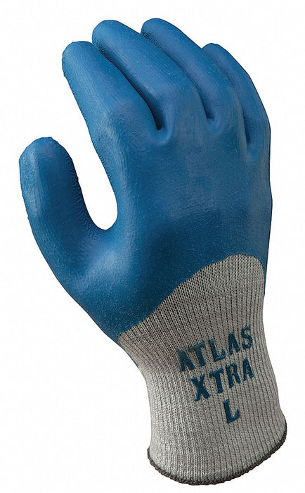 Coated Gloves Blue/Gray M PR