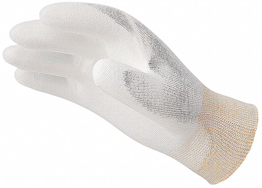 D1467 Coated Gloves White L PR