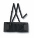 E0288 Back Support w/Suspenders Black M