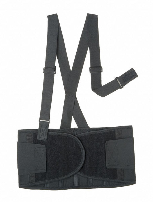Back Support Black Elastic S