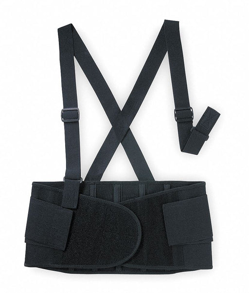 Back Support Black Elastic M