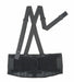 Back Support w/Stay Black Polyester M