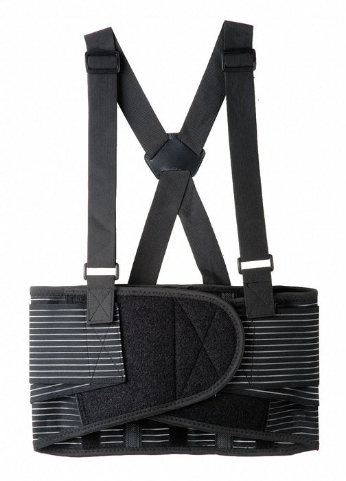 Back Support Black Elastic L