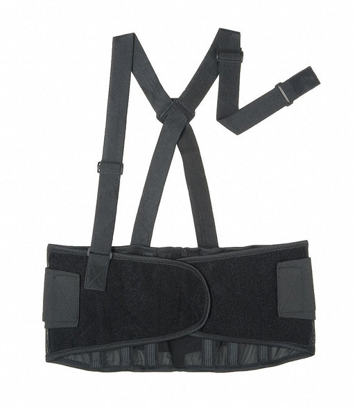 Back Support Black Polyester L