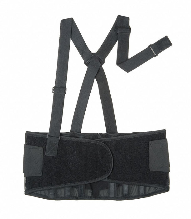 Back Support Black Polyester L