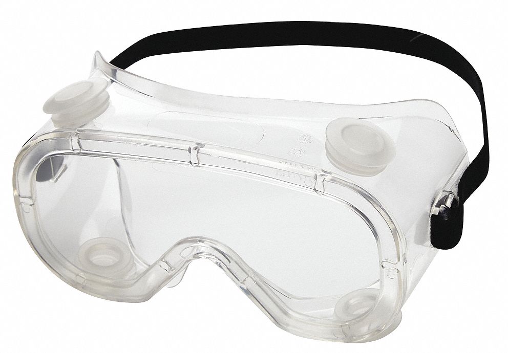 Safety Goggles PVC Clear OTG
