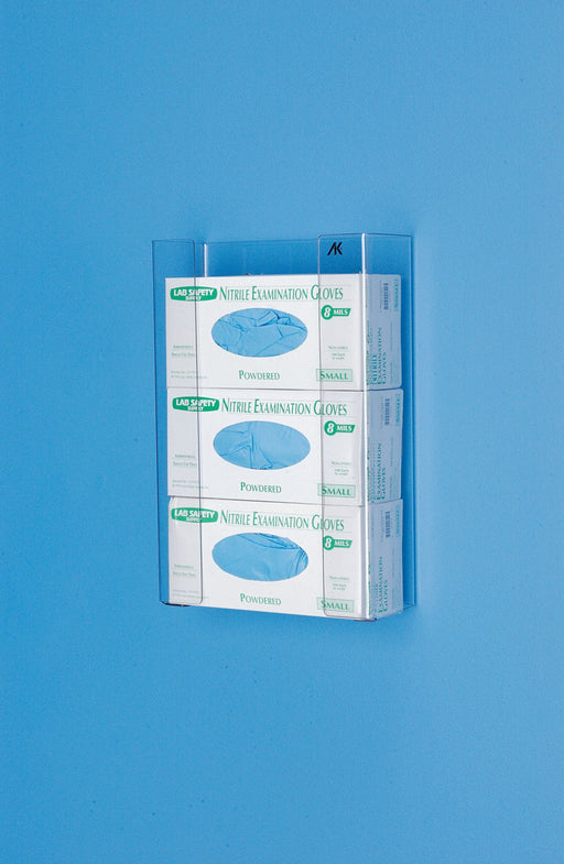 Glove Dispenser Clear Wall Mount PETG