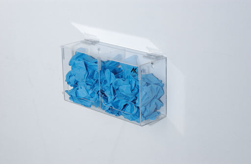 Glove Dispenser Clear Wall Mount PETG