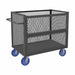 3 Sided Mesh Cart w/Drop Gate 2000 lb.