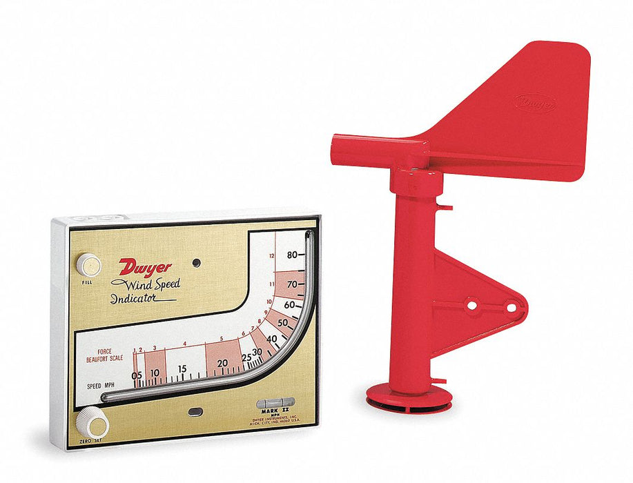 Anemometer 0 mph to 80 mph