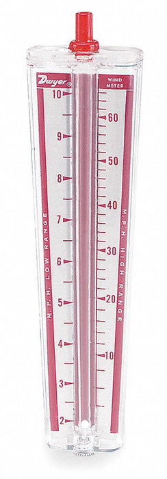 Anemometer 2 mph to 66 mph