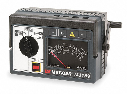 Megohmmeter 100/250/500/1000V DC Analog