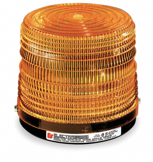 Warning Light Strobe Tube Amber 120VAC