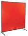 Welding Screen 5 ft H 6 ft W Orange
