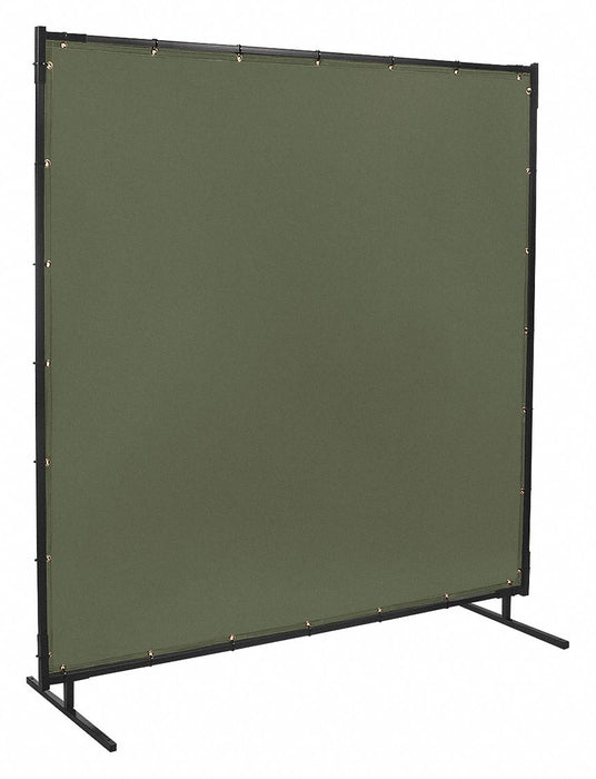 Welding Screen 6 ft H 8 ft W Green