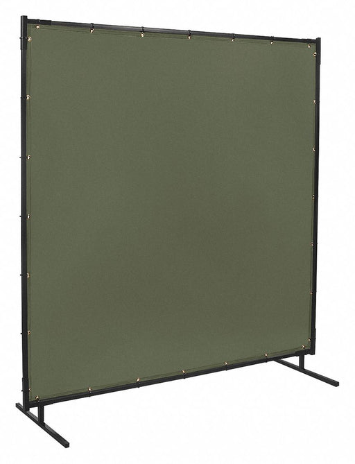 Welding Screen 8 ft H 8 ft W Green