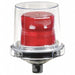 Warning Light Incandescent Red 120VAC