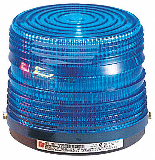 Warning Light Strobe Tube Blue 120VAC