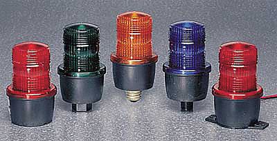 Low Profile Warning Light Strobe Green