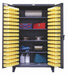 Bin Cabinet 78 x36 x24 Gray 96YlwBns