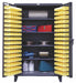 Bin Cabinet 78 x48 x24 Gray 144YlwBns