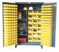 Bin Cabinet 78 x48 x24 Gray 165YlwBns