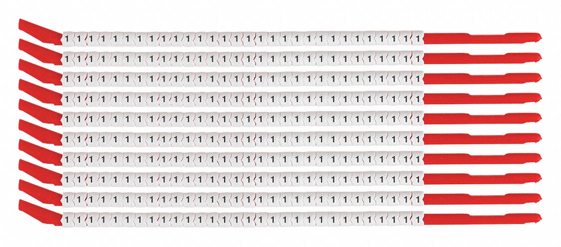 Wire Marker Wand Preprinted Sleeve PK10