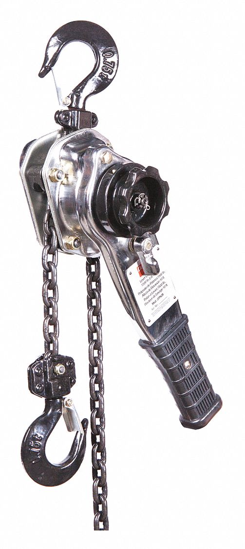 K9265 Lever Chain Hoist 1500 lb Lift 10 ft.